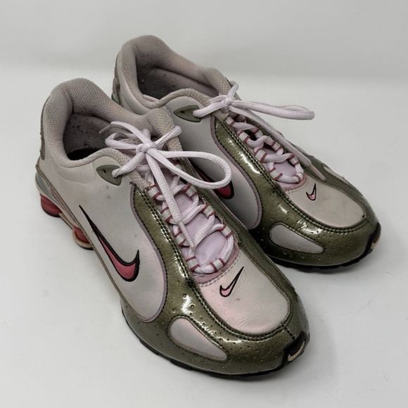 2007 Nike Shox Monster SC Regal Pink/Desert Bloom Youth Running Shoes Size 5.5Y - Picture 9 of 16